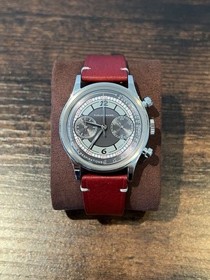 Furlan Marri Rosso Grigio NEW Full Set 38.5mm Mechaquartz