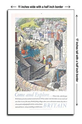 1956 Come and Explore. Britain 3 - 11x17 Poster