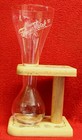 Pauwel Kwak Beer Glass 'Koetsiersglas' & Wooden Stand E. Flanders Belgium 30cl — photo 1