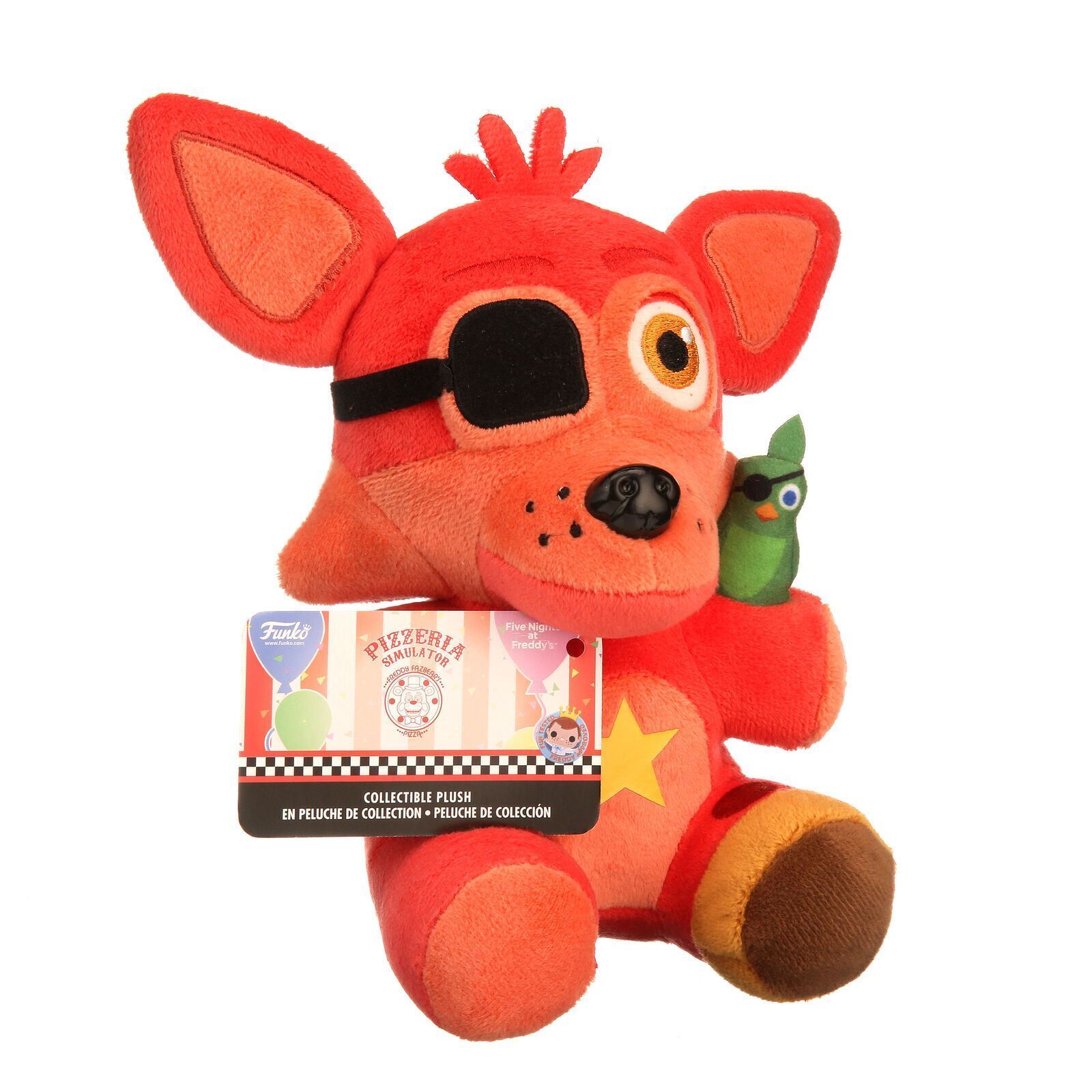 Five Nights at Freddy's - Peluche Foxy Nutcracker 18 cm - Imagin'ères