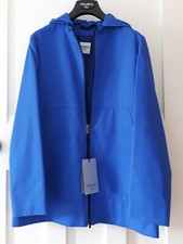 Brand New Cinzia Rocca Lightweight Hooded Jacket, Size Uk 10 (it 42), Royal Blue