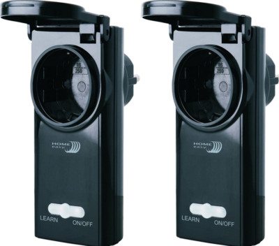 2 x Home Easy HE867  Außenschalter  Funk-Steckdosen Steckdose Outdoor IP44 NEU