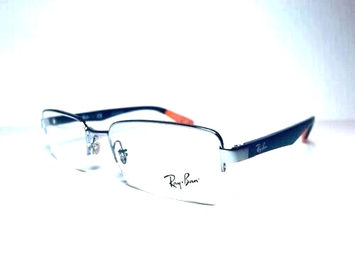 AUTHENTIC RAY BAN RB 6367I 2502 Gunmetal Grey Unisex's Eyeglasses 51mm 17 140