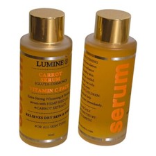 Lumine Carrot Brightening Firming Moisturizing Oil Serum. 50ml X 2pieces