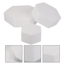 3 Pcs Polistirolo Per Torte in Esagonale Modello Di Torta Decorazioni Creative