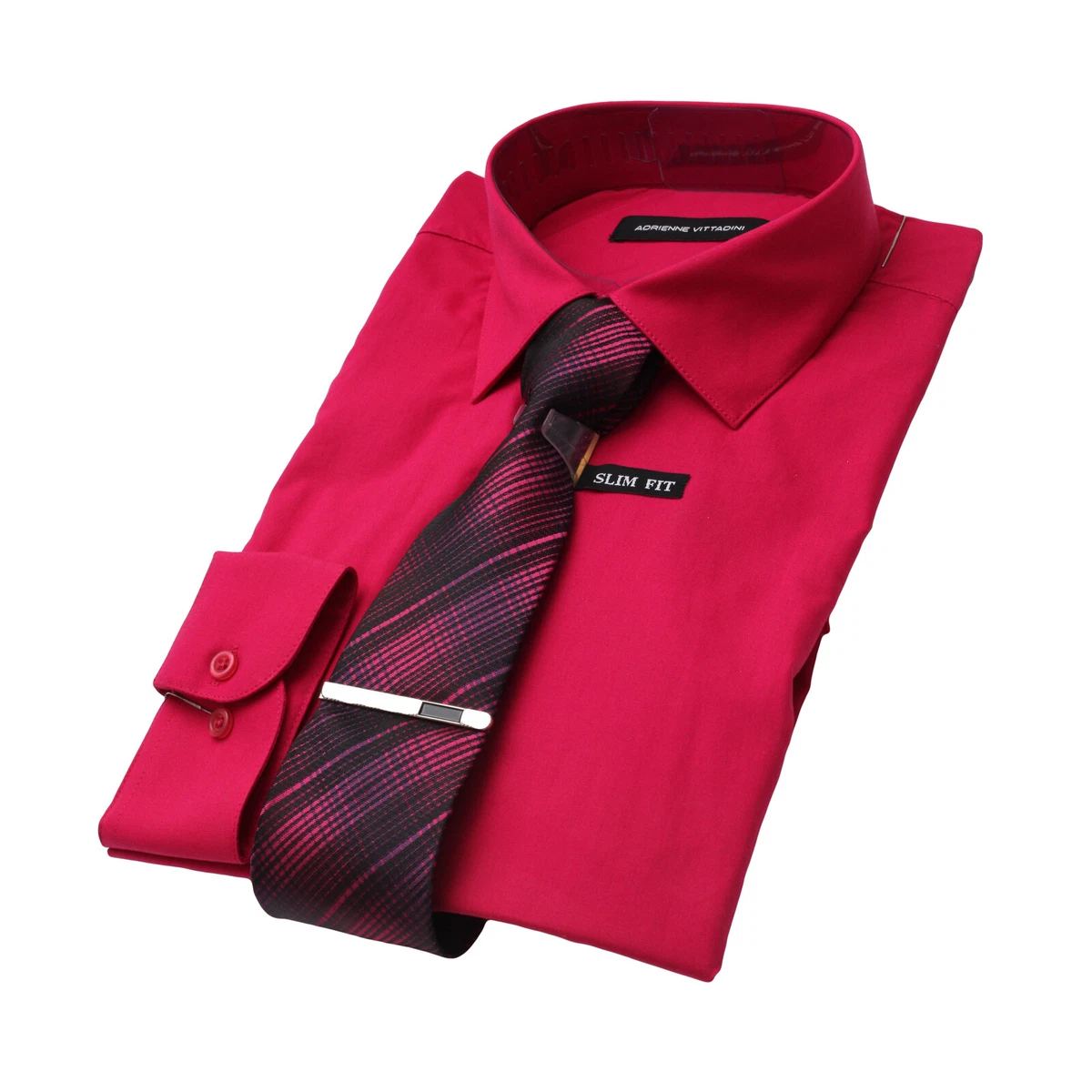Hot pink dress shirt 2025