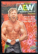 2021 UPPER DECK AEW KENNY OMEGA DYNAMITE MAGAZINE PARALLEL