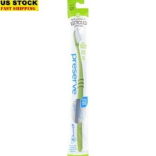 Ultra Soft Eco-Friendly Toothbrush Manual Adults W/ Curved Handle Bristle Design