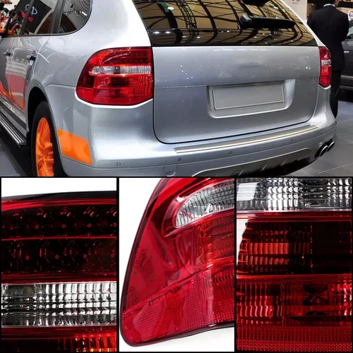 Pair Brake Turn Signal Lamp Tail Light Assembly For Porsche Cayenne 2007-10 4DR - Foto 4 di 7