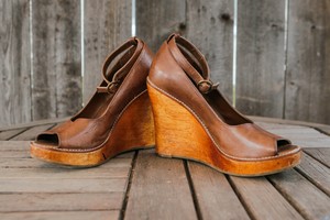 steve madden wood wedges