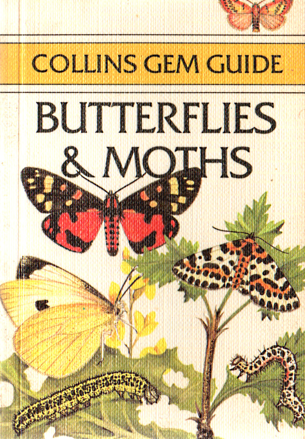 Collins Gem Guide: Butterflies & Moths - Pocket Size Paperback Book