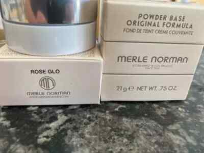 Merle Norman Powder Base....   Shade is ROSE GLO  x 1    NEW