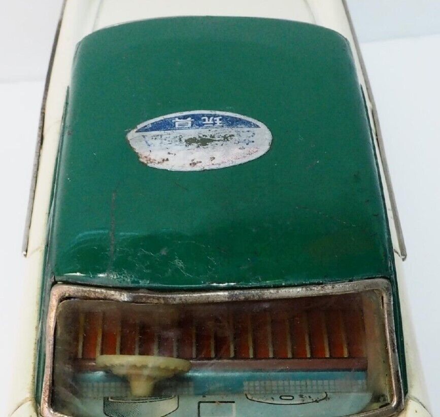 ICHIKO Tin Toy Car HINO CONTESSA Green / White Friction F/S ICHIKO Tin Toy Car HINO CONTESSA Green / White Friction F/S
