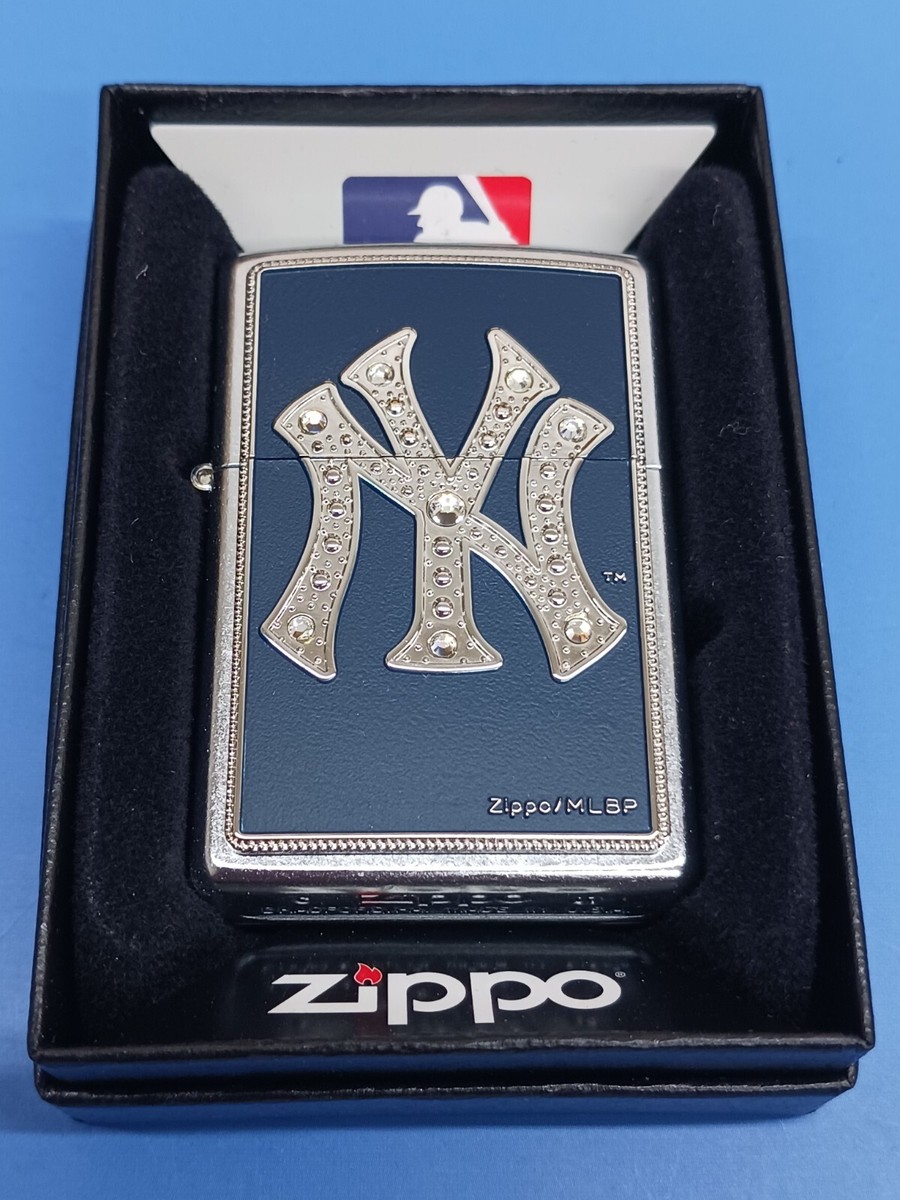 Zippo メジャー Zippo MLB New York Yankees Bling Emblem Street Chrome 24171 | eBay