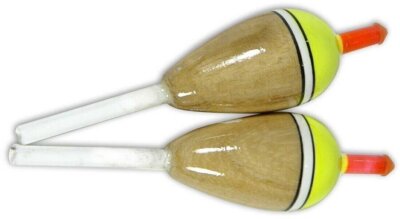 Eagle Claw 07070-003 Balsa Style Oval Slip Float 3/4'', 3'' Stem