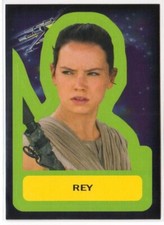 2015 Topps Star Wars Journey to the Force Awakens Character Sticker S4 Rey