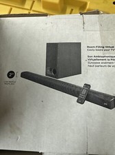 Polk Audio - 2.1-Channel Soundbar System with Wireless Subwoofer - Black