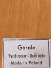 Old Vintage Mixed Art Wooden Picture, Hand Made "Gorale"" Made in POLAND — photo 2