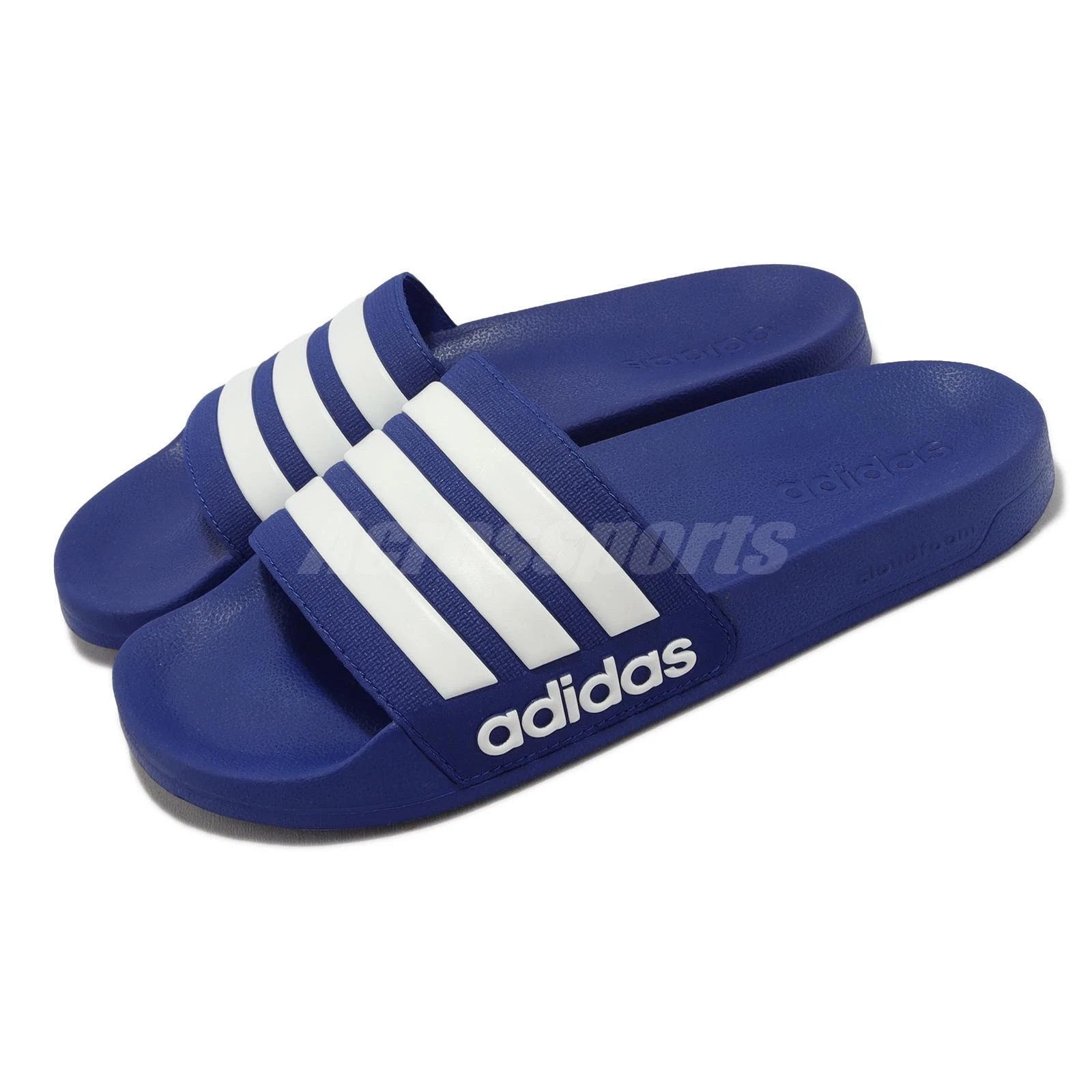 adidas Adilette Shower Royal Blue Cloud White Men Unisex Casual Sandal GW1048