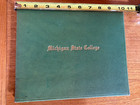 vintage Michigan State College diploma sleeve green from 1945 in EUC — photo 1