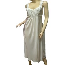 NWOT Oscar de la Renta Ballet Nightgown SMALL Ivory Chiffon & Satin BRIDAL