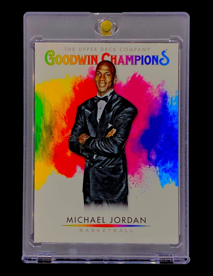 Tarjeta MICHAEL JORDAN RARA EXPLOSIÓN DE COLOR Cubierta Superior Splash Tarjeta SP - TOROS Foto 3 de 4