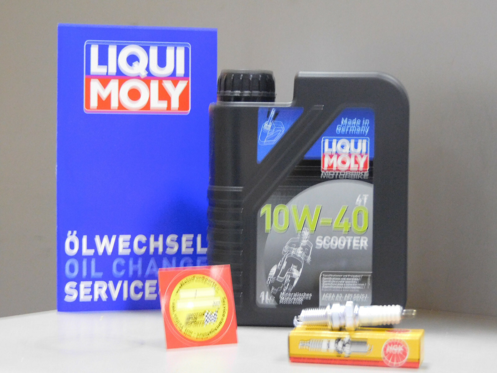Maintenance Set Honda CH 125 Spacy Oil Spark Plug Service Inspection