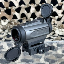 Victoptics SRD 1x20 Reflex Sight w/ QD Picatinny Riser Mount - Graphite (RDSL27)