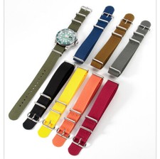 High Quality One Over Nylon Watch Strap 18-22mm One-piece Sports Nylon Wristband