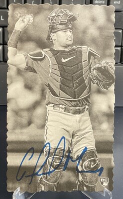 2023 Topps Heritage Gabriel Moreno DB-16 Rookie Deckle Edge Box Topper 