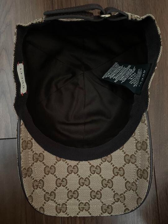 GUCCI GG Canvas Baseball Cap L 59cm men from JP | eBay
