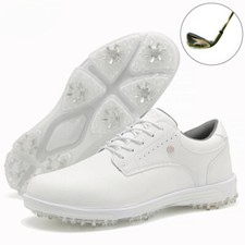 Professional Golf Shoes Leather Anti-slip Studs Designer Outdoor Golf Training