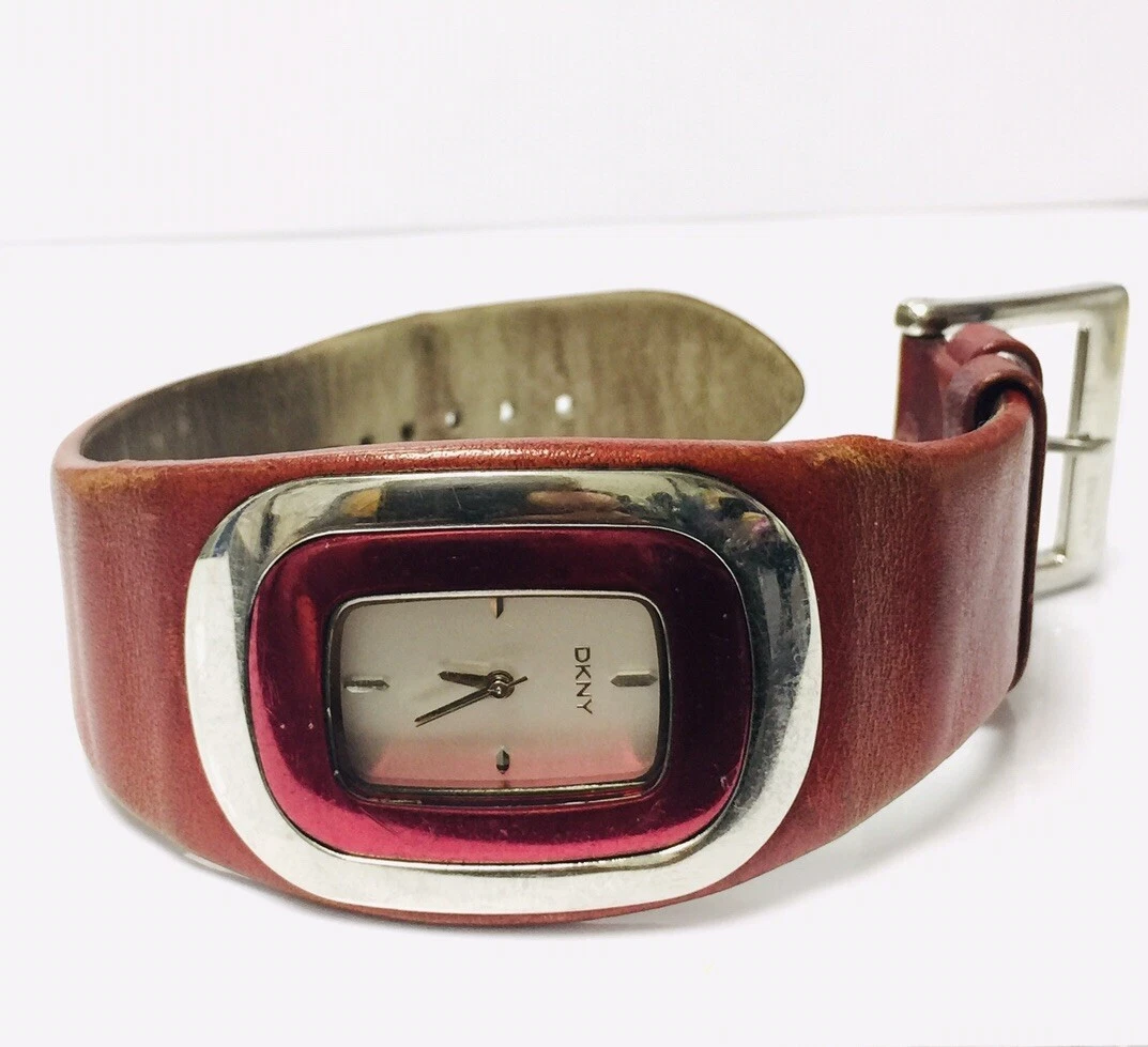 Dkny hot sale red watch