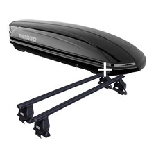 Dachbox MAA320L+Dachträger Tema für Volkswagen Tiguan II AD1 5Tür ab 16