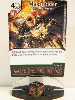 Dice Masters - 1x #054 Ghost Rider Robbie Reyes - Guardians of the Galaxy