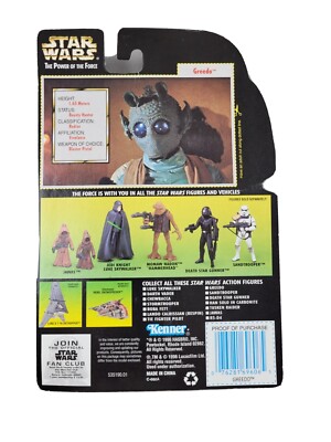 Star Wars Power of the Force Collection 1 GREEDO – Kenner 1996