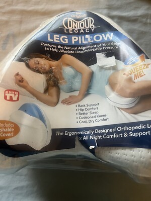 CONTOUR LEGACY LEG PILLOW FOAM SUPPORT WASHABLE COVER
