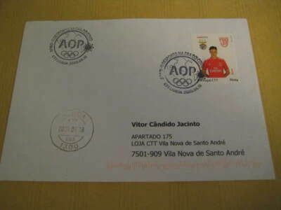 Sobre De Portugal 2020 Con Sello Conmemorativo Sobre Deporte En Esta Pandemia - Imagen 1 de 4