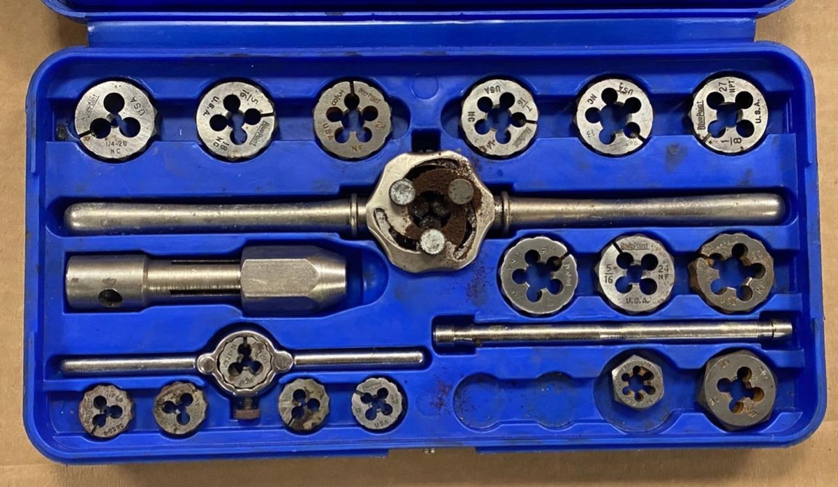 BLUE-POINT TD-2425 TAP & DIE SET- USED. | eBay