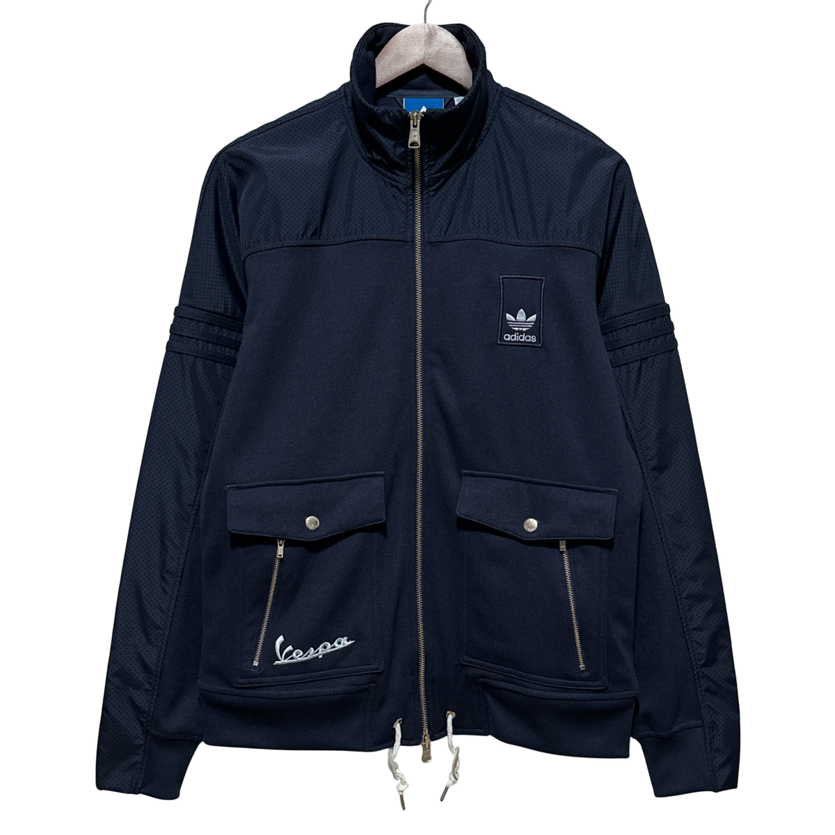FW10 adidas Originals x Vespa Track Jacket - Men, Navy Blue FW10 adidas Originals x Vespa Track Jacket - Men, Navy Blue