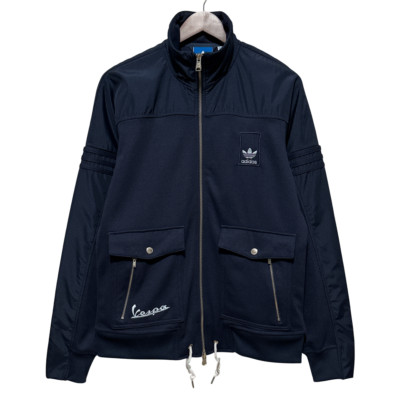 ジャケット・アウター fottsfotts zip track jacket navy ZIP TRACK JACKET / NAVY - FOTTS FOTTS