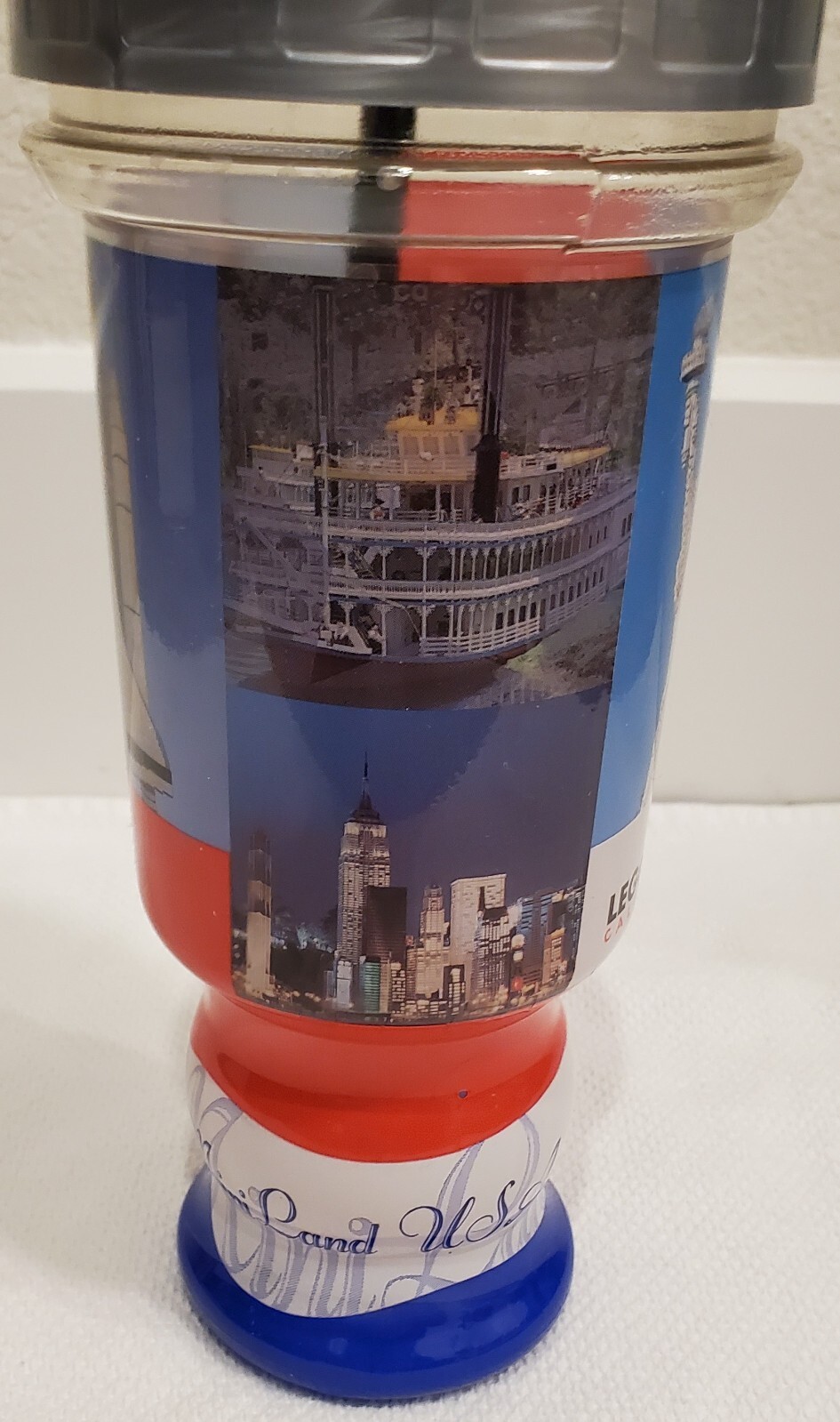 NEW Legoland California Souvenir Plastic Drinking Cup with Lid and