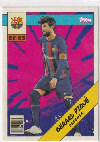 Topps Barcelona FC Fan-Set 2022 BAH-1 Gerard Pique - Afbeelding 1 van 2