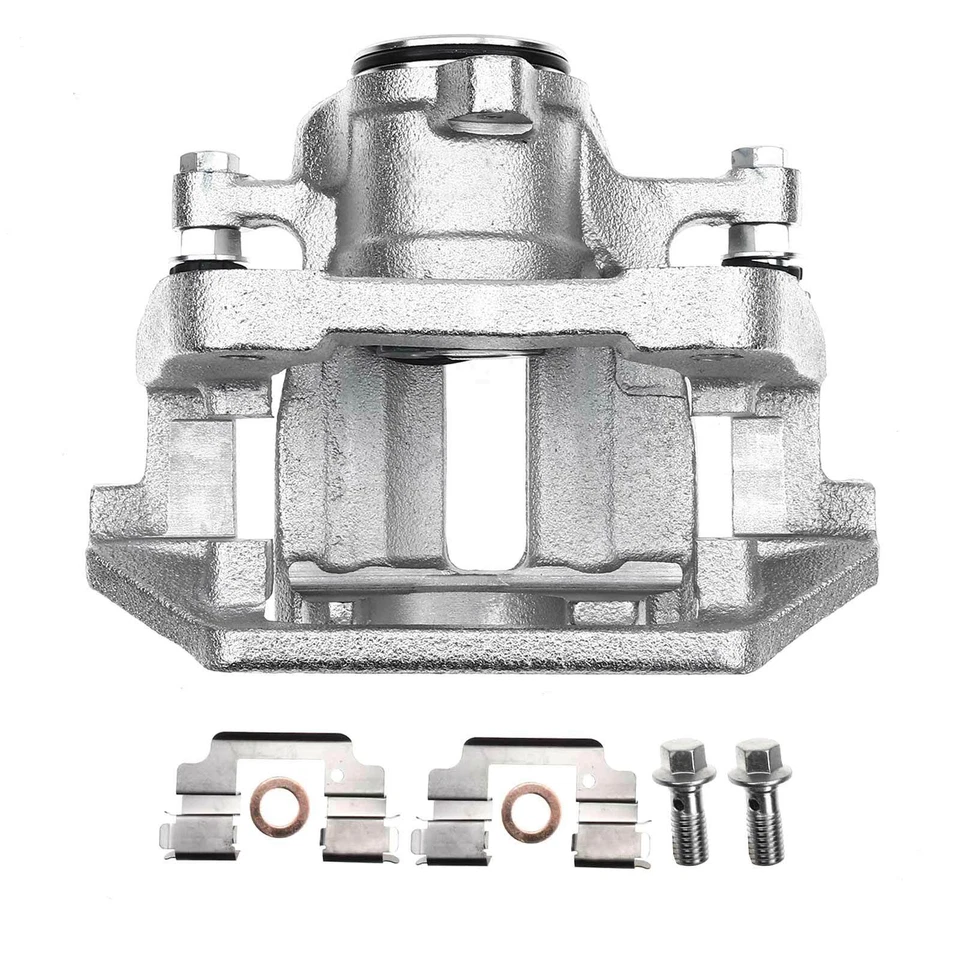 Par de pinças de freio a disco traseiras com suporte para Volvo XC60 S60 XC70 S80 V60 V70 - Imagem 3 de 4