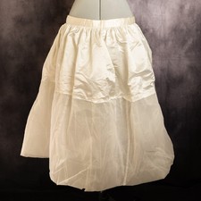 Vintage Large White Petticoat