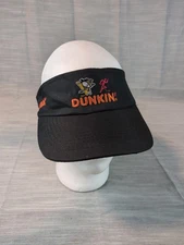 Pittsburgh Penguins Dunkin Donuts Visor Hat Cap Adjustable Embroidered Black