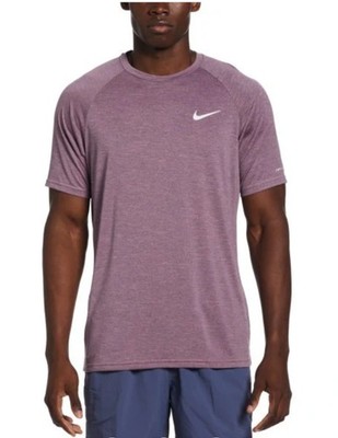Nike Swim Hydroguard Dri-FIT UPF40+ Rash Guard NESSB658-670 Men's M NEW w/ Tags