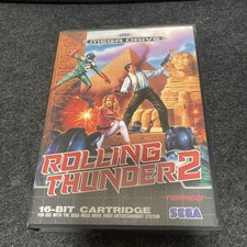 ebay® Auktion 178243536322 | Rolling Thunder 2 - Sega Mega Drive Game - CiB - Very Good Condition Thumbnail of ebay® auction 178243536322 | Rolling Thunder 2 - Sega Mega Drive Game - CiB - Very Good Condition
