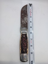 VINTAGE COLONIAL FIXED BLADE SURVIVAL KNIFE Providence USA