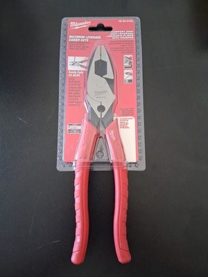 Milwaukee Tool 48-22-6100 9'' Comfort Grip High Leverage Lineman's Pliers 
